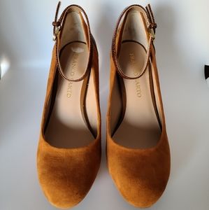 Franco Sarto High Heel Shoes with Ankle Strap